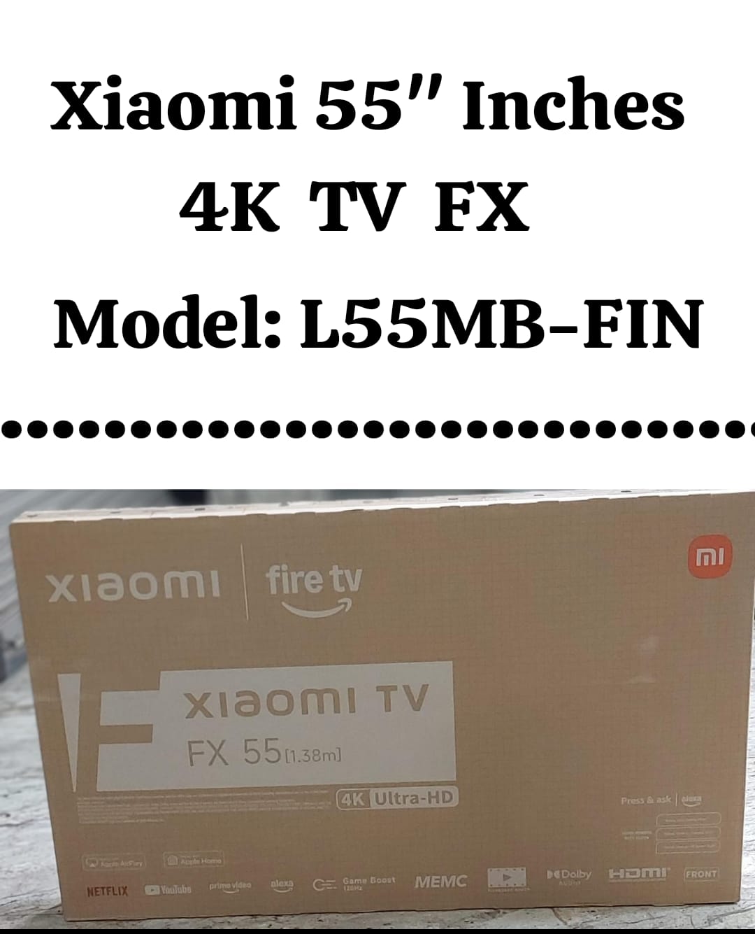 Xioami 55" Inches 4K